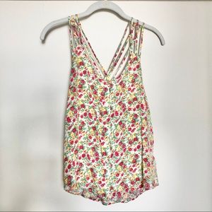 Forever 21 || Floral Flounce Tank Top